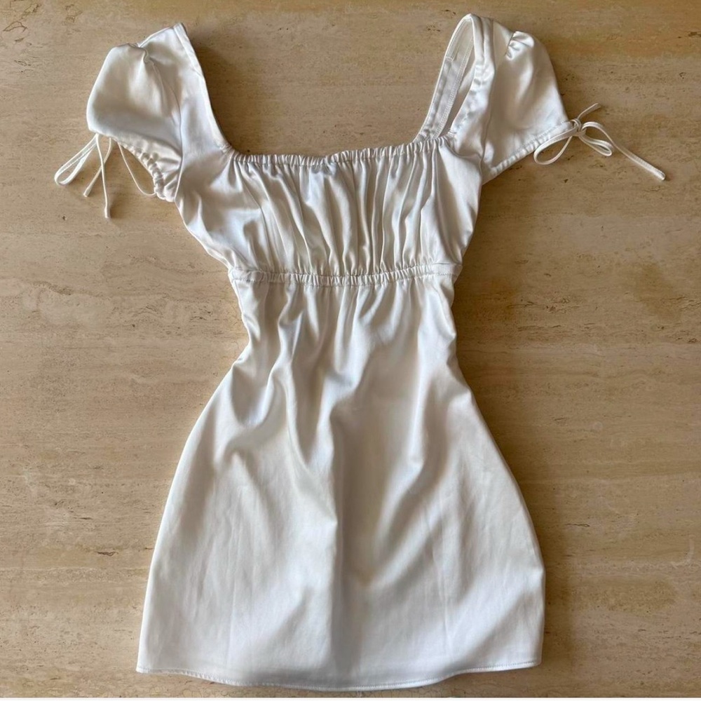Tiger Mist White Mini Dress SMALL
